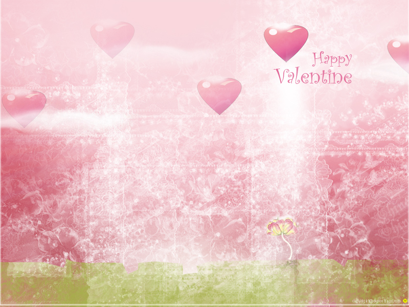 pink heart wallpaper. Happy Valentine Wallpaper 800